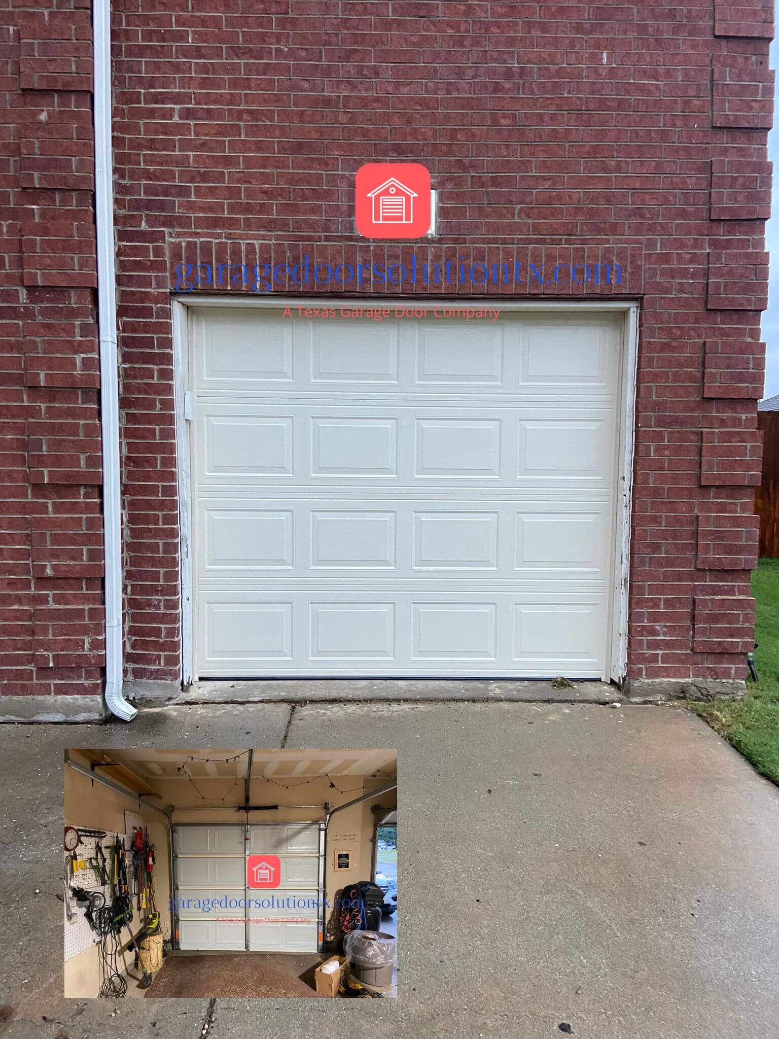 new-single-car-garage-door-install